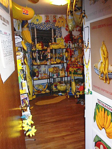 A photograph from the Banana Museum